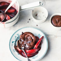 Moelleux au chocolat - Warme Schokoküchlein