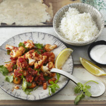 Tandoori-Blumenkohl mit Joghurt