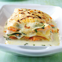 Lachs-Lasagne