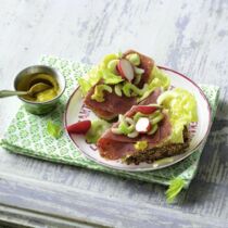 Sandwich mit Corned Beef