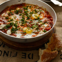 VERSUNKENE EIER MIT CHORIZO