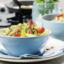 Couscoussalat mit Petersilie