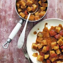 Kartoffelgulasch mit Pastinaken Kartoffelgulasch mit Pastinaken