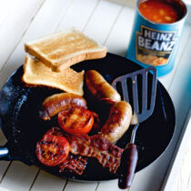 Englische Frühstückswurst