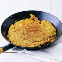 Hirsebrot aus der Pfanne