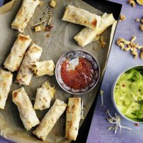 Mini-Frühlingsrollen-Strudel