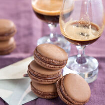 Macarons mit Espressomousse