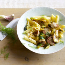 Salsiccia-Pasta mit Fenchel Salsiccia-Pasta mit Fenchel