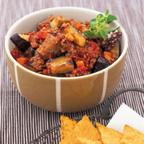 Auberginen con carne Auberginen con carne