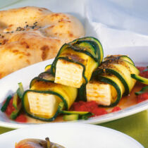 Käse-Zucchini-Päckchen