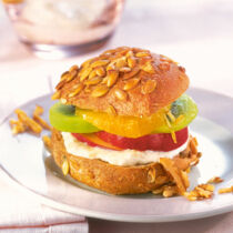 Süßer Früchte-Burger Süßer Früchte-Burger