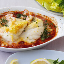 Schollenfilets aus dem Ofen