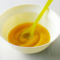 Kohlrabi-Möhren-Brei Kohlrabi-Möhren-Brei