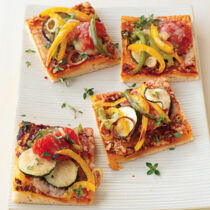 Italienischer Gemüsekuchen mit Sardellen