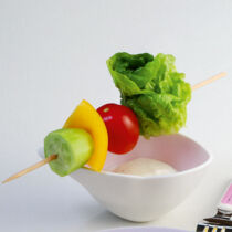 Salat am Stiel Salat am Stiel