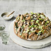 Partybrot mit Pilzen Partybrot mit Pilzen