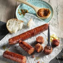 Bohnen-Quinoa-Merguez Bohnen-Quinoa-Merguez