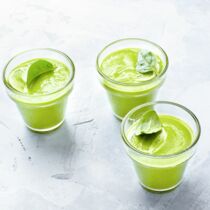 Grüner Avocado-Smoothie