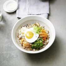 Bibimbap koreanische Reis-bowl