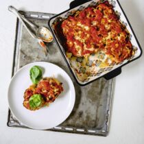 Pasta Rollsmit Tomatensauce Pasta Rollsmit Tomatensauce