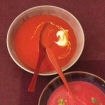 Rote Paprikasuppe Rote Paprikasuppe