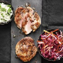 Hüftsteak mit Japan-Salat Hüftsteak mit Japan-Salat