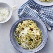 Spaghetti aglio, olio e peperoncino