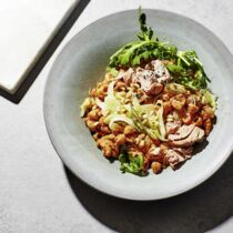 Fenchel-Nudel-Salat mit Tomatenpesto