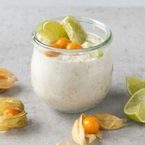 Limetten-Kokos-Overnight Oat Limetten-Kokos-Overnight Oat