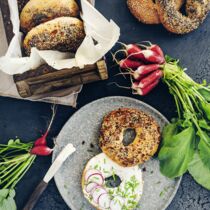 Everything Bagels  mit Mohn und Sesam