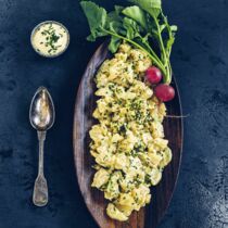 Kartoffelsalat  mit selbst gemachter Mayo