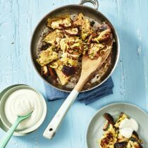 Shiitake-Schmarrn Shiitake-Schmarrn