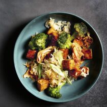 Tempeh-Kimchi Tempeh-Kimchi