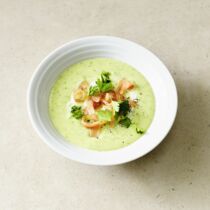 Petersilien-Kartoffel-Suppe mit Lachs Petersilien-Kartoffel-Suppe mit Lachs