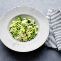 Risotto mit Erbsen