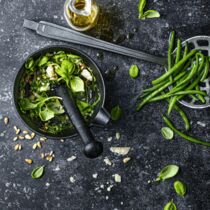 Linguine auf ligurische Art Linguine auf ligurische Art