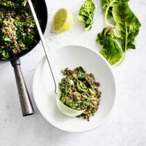 Linsen-Spinat-Curry Linsen-Spinat-Curry