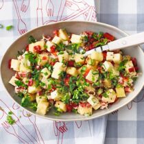 Ananas-K&auml;se-Salat