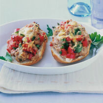 Überbackene Mettbrötchen Überbackene Mettbrötchen