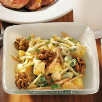 Zucchini-Ananas-Rohkost