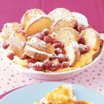 Croissant-Quark-Auflauf