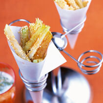 Kohlrabi-Sesam-Sticks