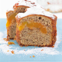 Cantuccini-Aprikosen-Kuchen aus dem Glas Cantuccini-Aprikosen-Kuchen aus dem Glas