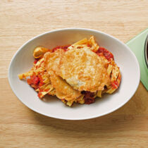 Hähnchen-Piccata mit Tomatensauce Hähnchen-Piccata mit Tomatensauce