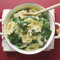 Kartoffel-Spinat-Püree