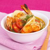 Garnelen mit Fenchel und Pastis