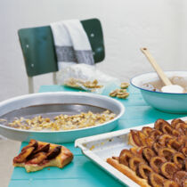 Zwetschgendatschi auf Quarkteig