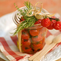 Ofentomaten im Glas Ofentomaten im Glas