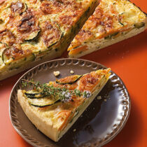 Zucchini-Käse-Wähe