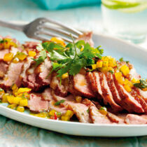 Marinierte Ente mit Mango-Salsa Marinierte Ente mit Mango-Salsa